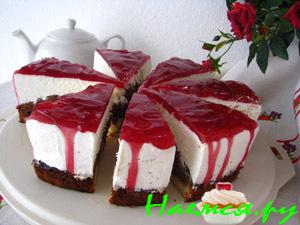 Торт желейный "Красная шапочка"