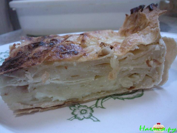 Пирог закусочный из лаваша