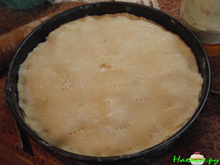 Яблочный пирог с кремом Яблочный пирог с кремом