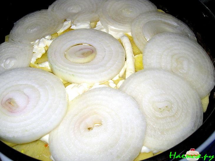 Рыбная запеканка (океанический окунь)