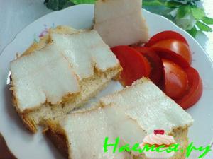 Вареное сало