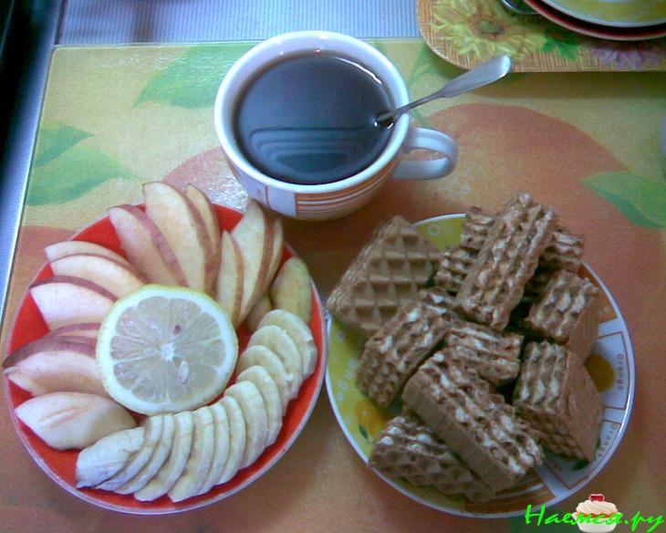 Вафельки к чаю