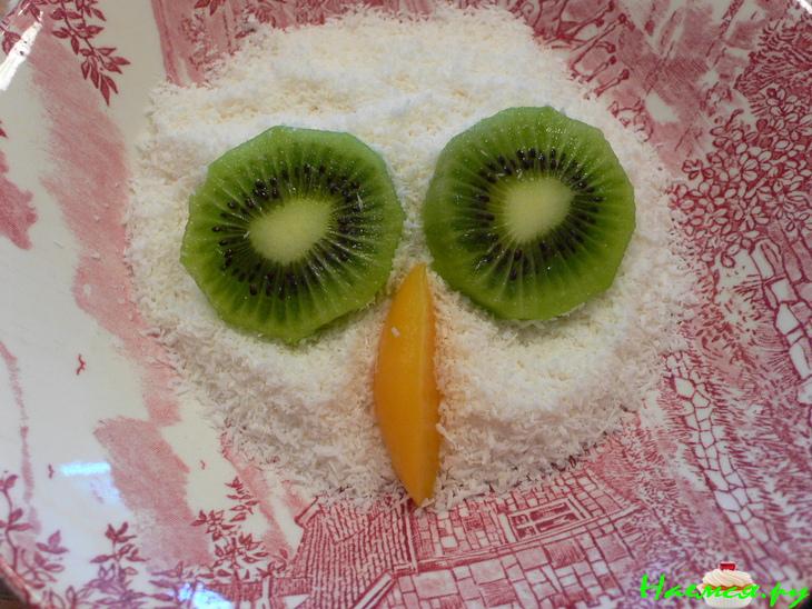 Пирожное "Флорида", из творожного теста