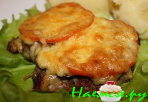 Мясо с грибами