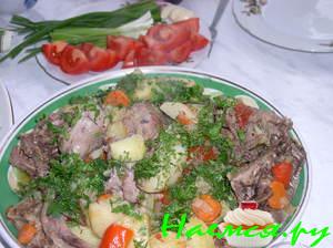 Утиное рагу из духовки Утиное рагу из духовки