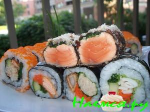 Суши-роллы - 5 вариантов приготовления