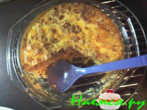 Запеканка из жареной картошки и фарша