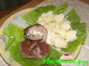 Котлеты с начинкой