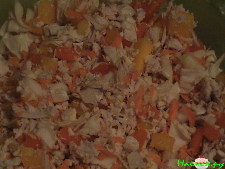 Салат куриный "Диетический"