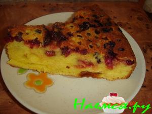 Пирог-шарлотка 'Клюковка' Пирог-шарлотка 'Клюковка'