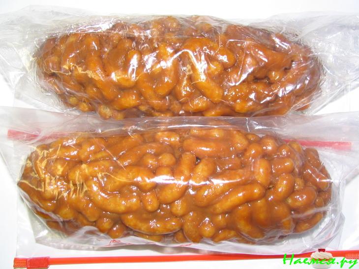 Рулет из кукурузных палочек