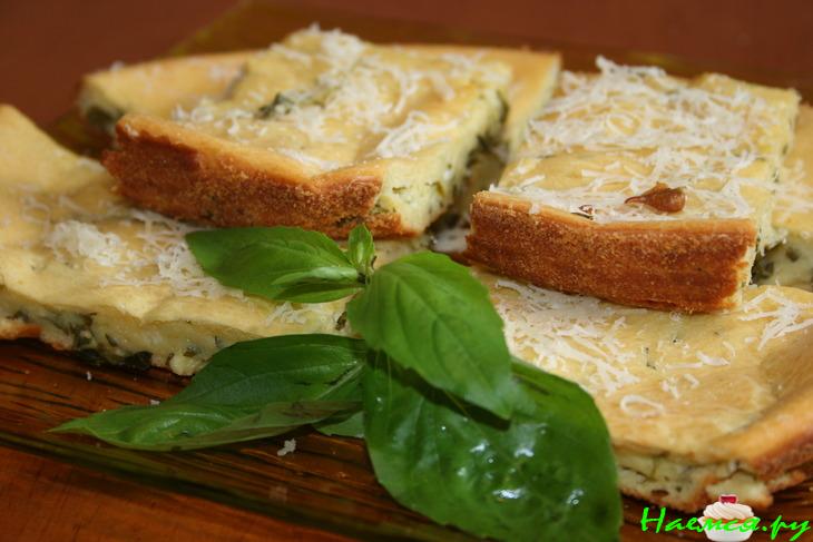 Пирог с фетой