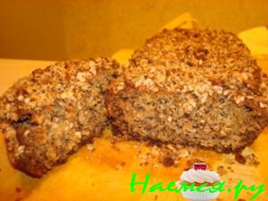 Овсяно-ореховый кекс