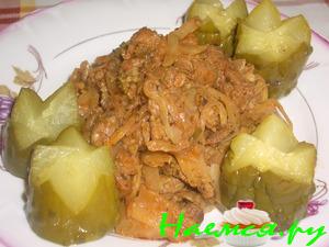 Капуста с мясом "Веселая тройка"