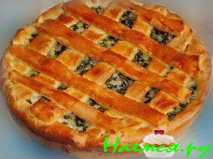 Пирог с анчоусами Пирог с анчоусами