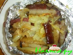Картошка запеченная в фольге