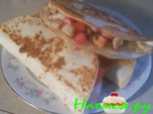 Буритто с куриной грудкой