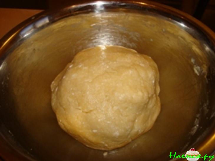 Творожный пирог с творожно-сырной начинкой