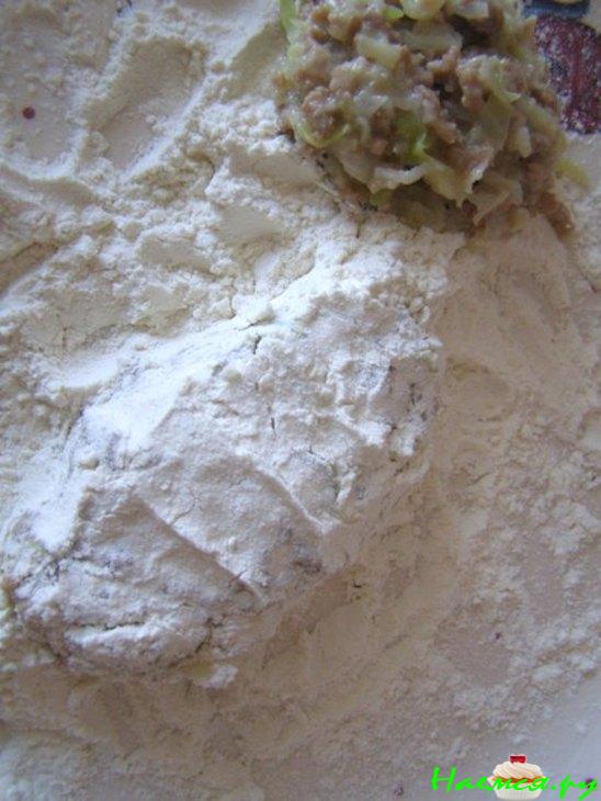 Мясные котлеты с капустой