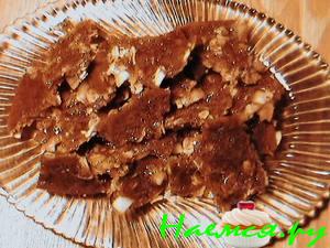 Козинаки с сушеными фруктами