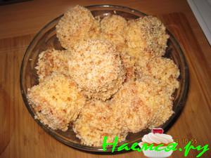 Пирожные "Ёжики"