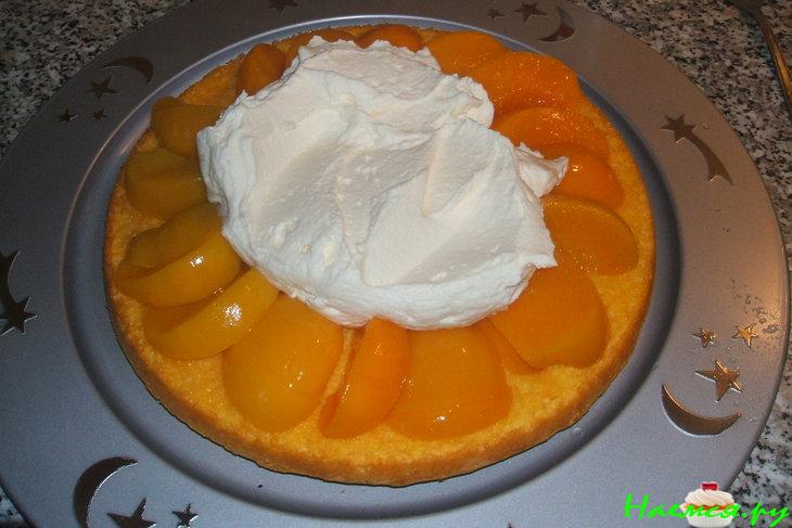 Торт персиковый