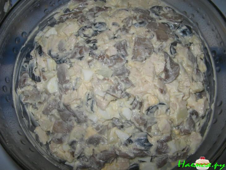 Салат куриный "Сказка"