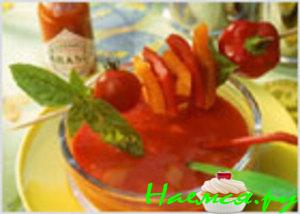 Гаспачо. Очень вкусный