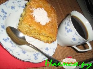 Морковный кекс на сметане с корицей Морковный кекс на сметане с корицей