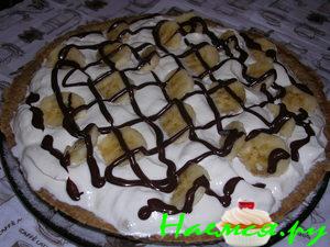 Бананово-карамельный торт