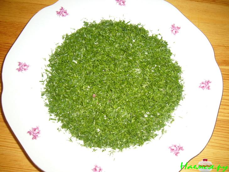 Салат "Грибной" слоями Салат "Грибной" слоями