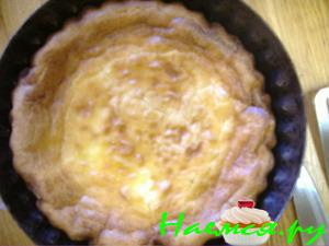 Пирог с грибами и картошкой