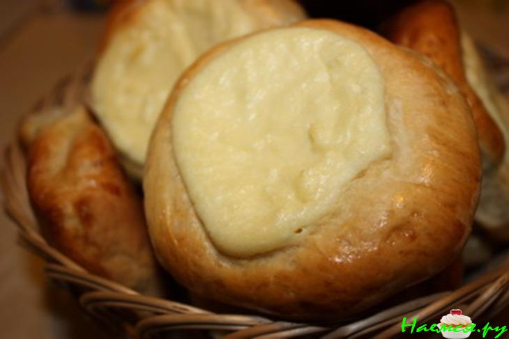 Ватрушки пшеничные с творогом Ватрушки пшеничные с творогом