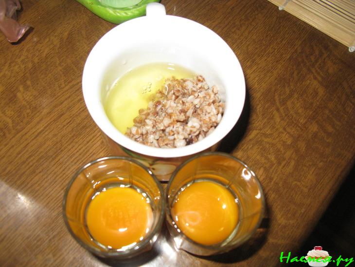 Яичница с гречкой "Чудик" для детей