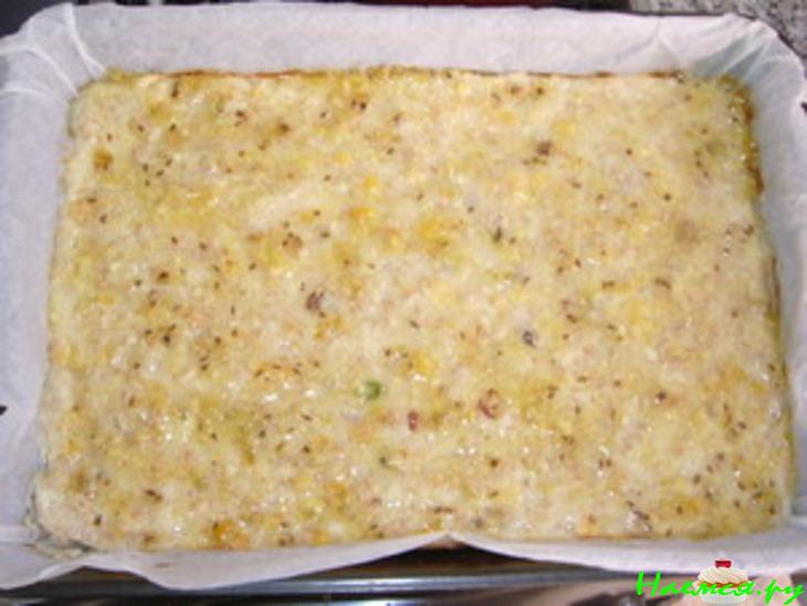 Двухслойное пирожное