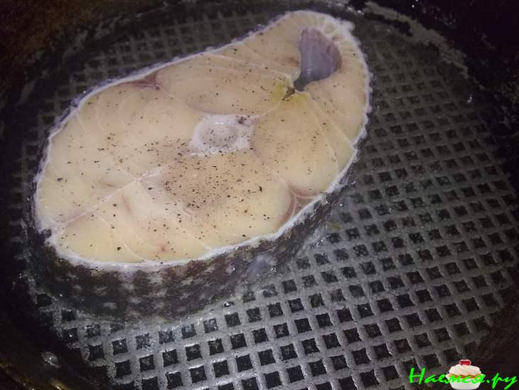 Рыба Эскалар в лимонном соусе