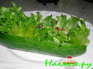 Огурчики фаршированные