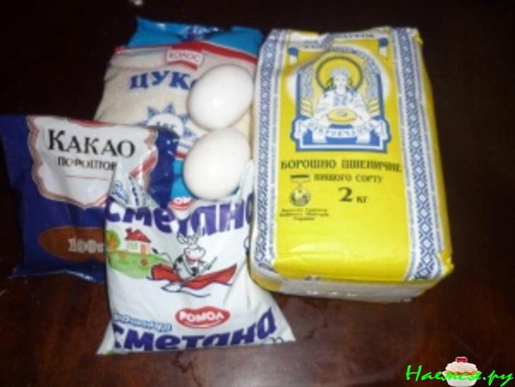 Сметанник (белый и черный коржи)