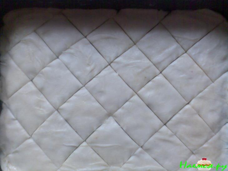 Пахлава из слоеного теста (вариант)