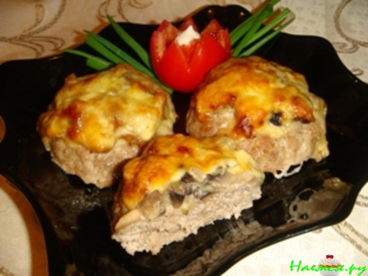 Котлеты под сырной шубкой