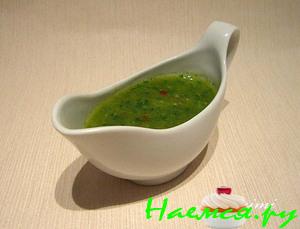 Соус из кориандра