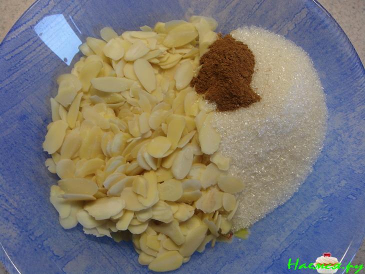 Персиково-ежевичный пирог