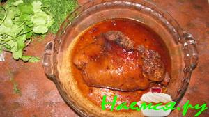 Свиная рулька в меду Свиная рулька в меду