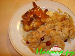 Тушеная капуста или просто ужин