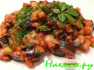 Баклажаны по-быстрому