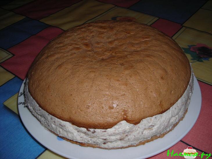 Торт 'Шоколадно-банановый купол'