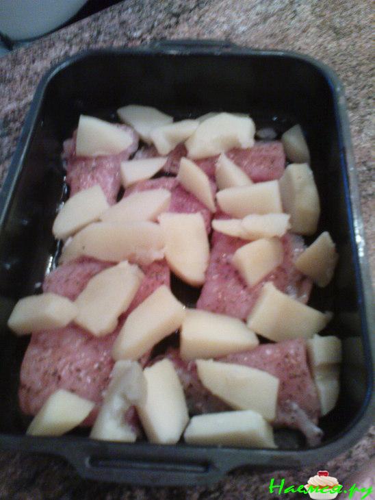 Рыба с картошкой "Объедение" Рыба с картошкой "Объедение"