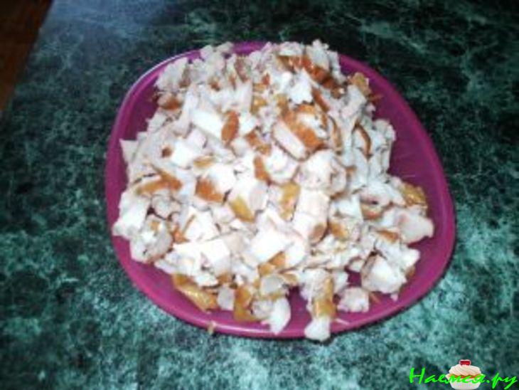 Пирог с копченной курицей Пирог с копченной курицей