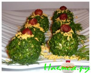 Закуска сырная "Зелёные шарики" Закуска сырная "Зелёные шарики"