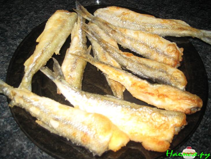 Маринованная корюшка